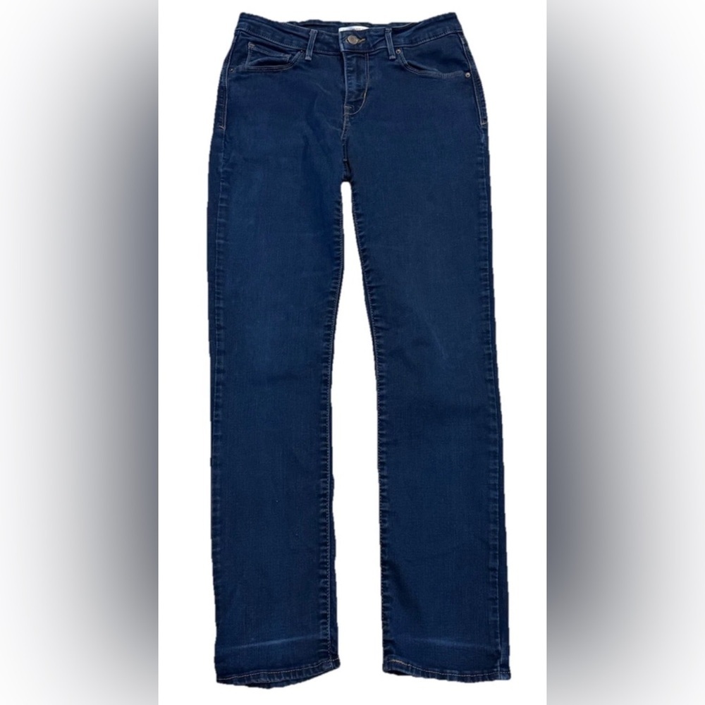 Levi’s Classic Mid Rise Skinny Jeans Women’s Size 29 Stretch Dark Wash